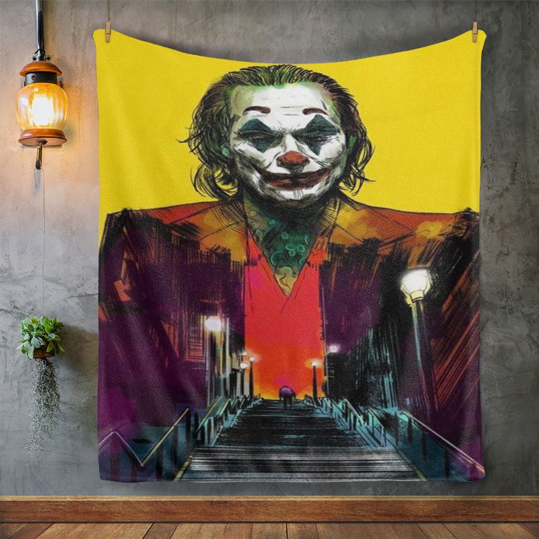 Joker Stairs Painting Art Fleece Blanket Joker Stairs Painting Art Comfy Sofa Throw Blanket Joker Stairs Painting Art Fleece Blanket Joker Stairs Painting Art Comfy Sofa Throw Blanket