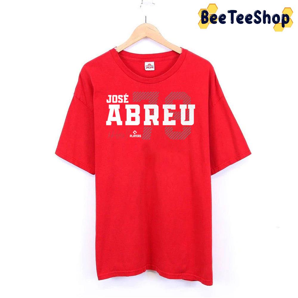 Jose Abreu Type Chicago White Sox Baseball signature 78 Trending Unisex T-Shirt Jose Abreu Type Chicago White Sox Baseball signature 78 Trending Unisex T-Shirt