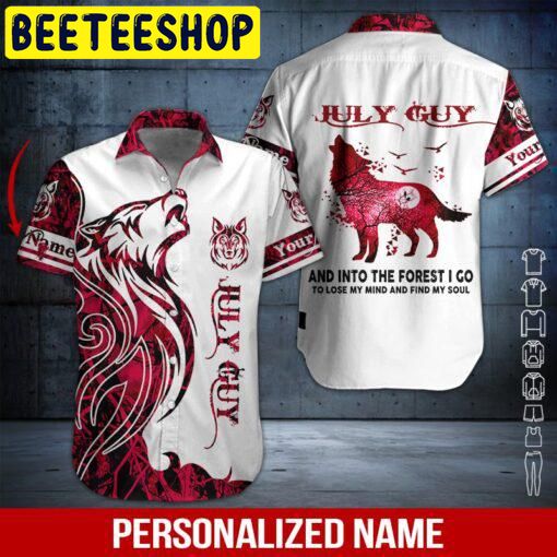 July Guy Custom Name Hawaiian Shirt July Guy Custom Name Hawaiian Shirt