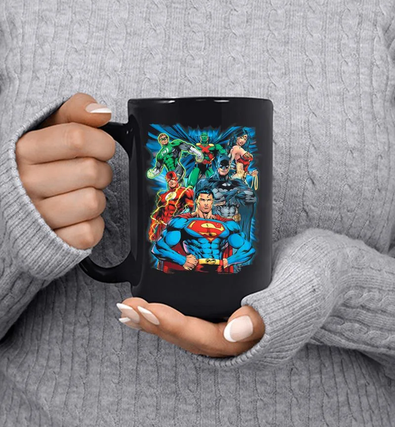 Justice League Justice Is Served Mug Justice League Justice Is Served Mug