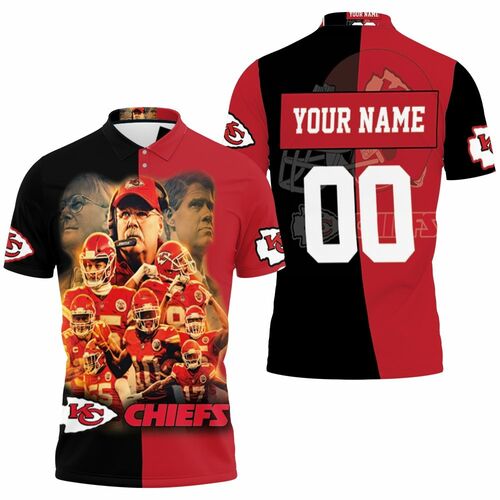 Kansas City Chiefs Afc West Champions Super Bowl 2021 Black & Red Personalized 1 3D All Over Print Polo Shirt Kansas City Chiefs Afc West Champions Super Bowl 2021 Black & Red Personalized 1 3D All Over Print Polo Shirt