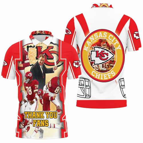 Kansas City Chiefs Thank You Fans 2021 Super Bowl Afc Division Champions 3D All Over Print Polo Shirt Kansas City Chiefs Thank You Fans 2021 Super Bowl Afc Division Champions 3D All Over Print Polo Shirt