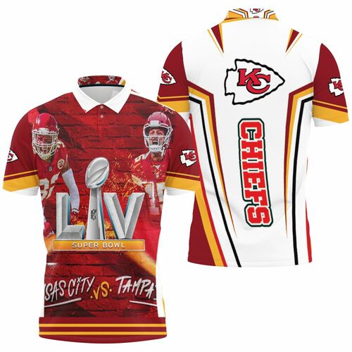 Kansas City Chiefs Vs Tampa Rays Buccaneers Super Bowl 2021 Afc West Division 3D All Over Print Polo Shirt Kansas City Chiefs Vs Tampa Rays Buccaneers Super Bowl 2021 Afc West Division 3D All Over Print Polo Shirt