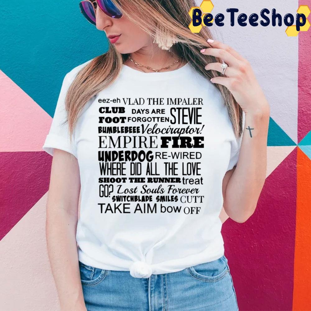 Kasabian Songs Trending Unisex T-Shirt Kasabian Songs Trending Unisex T-Shirt