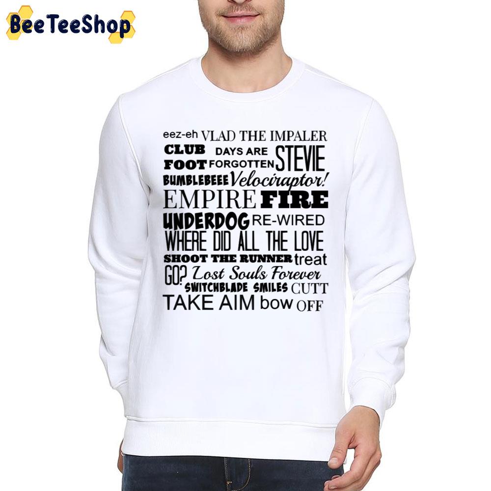 Kasabian Songs Trending Unisex T-Shirt Kasabian Songs Trending Unisex T-Shirt