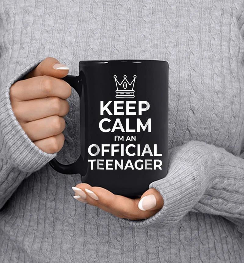 Keep Calm Birthday Official Nager 13th Funny Boy Mug Keep Calm Birthday Official Nager 13th Funny Boy Mug