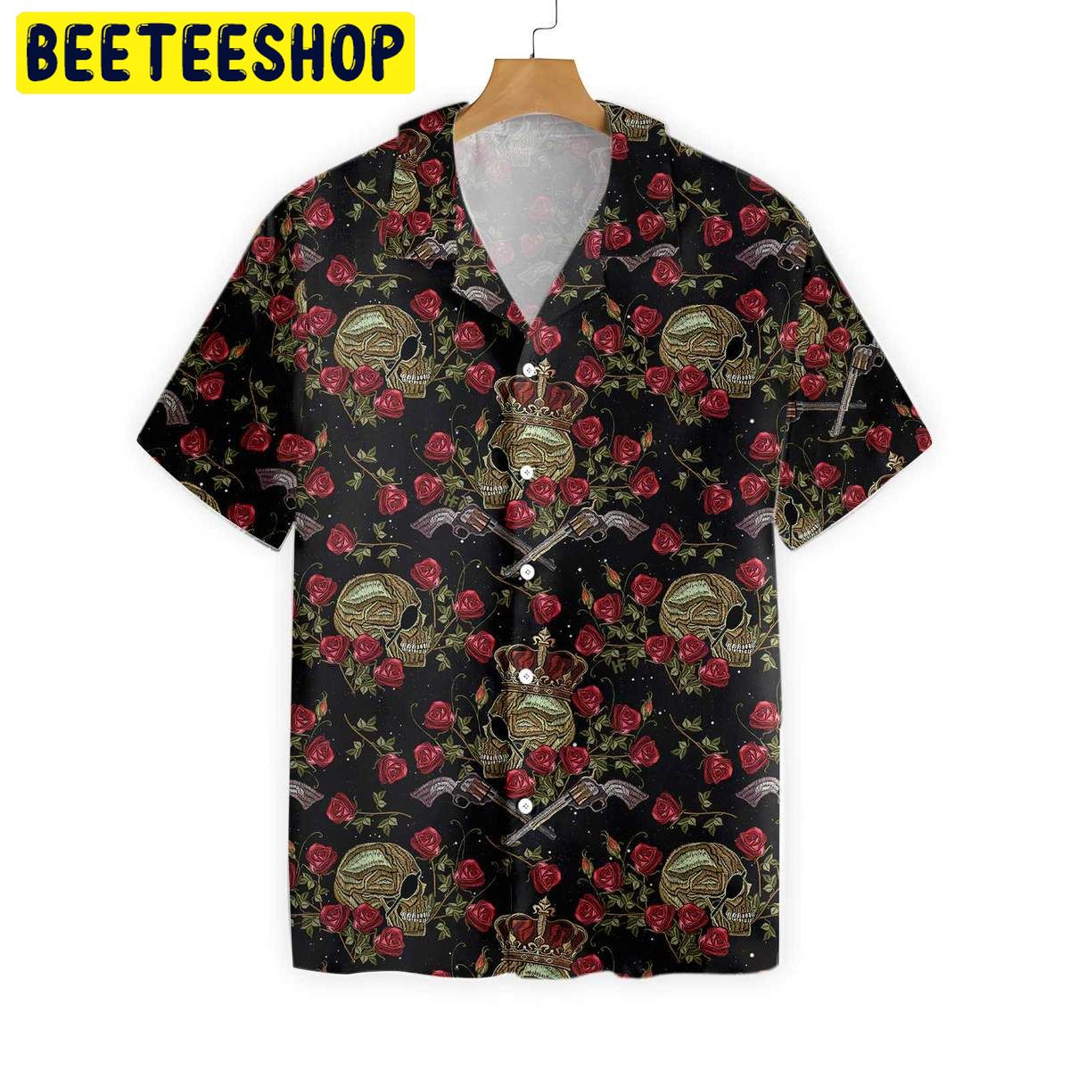 King Of Pirates In Crown Trending Hawaiian Shirt King Of Pirates In Crown Trending Hawaiian Shirt