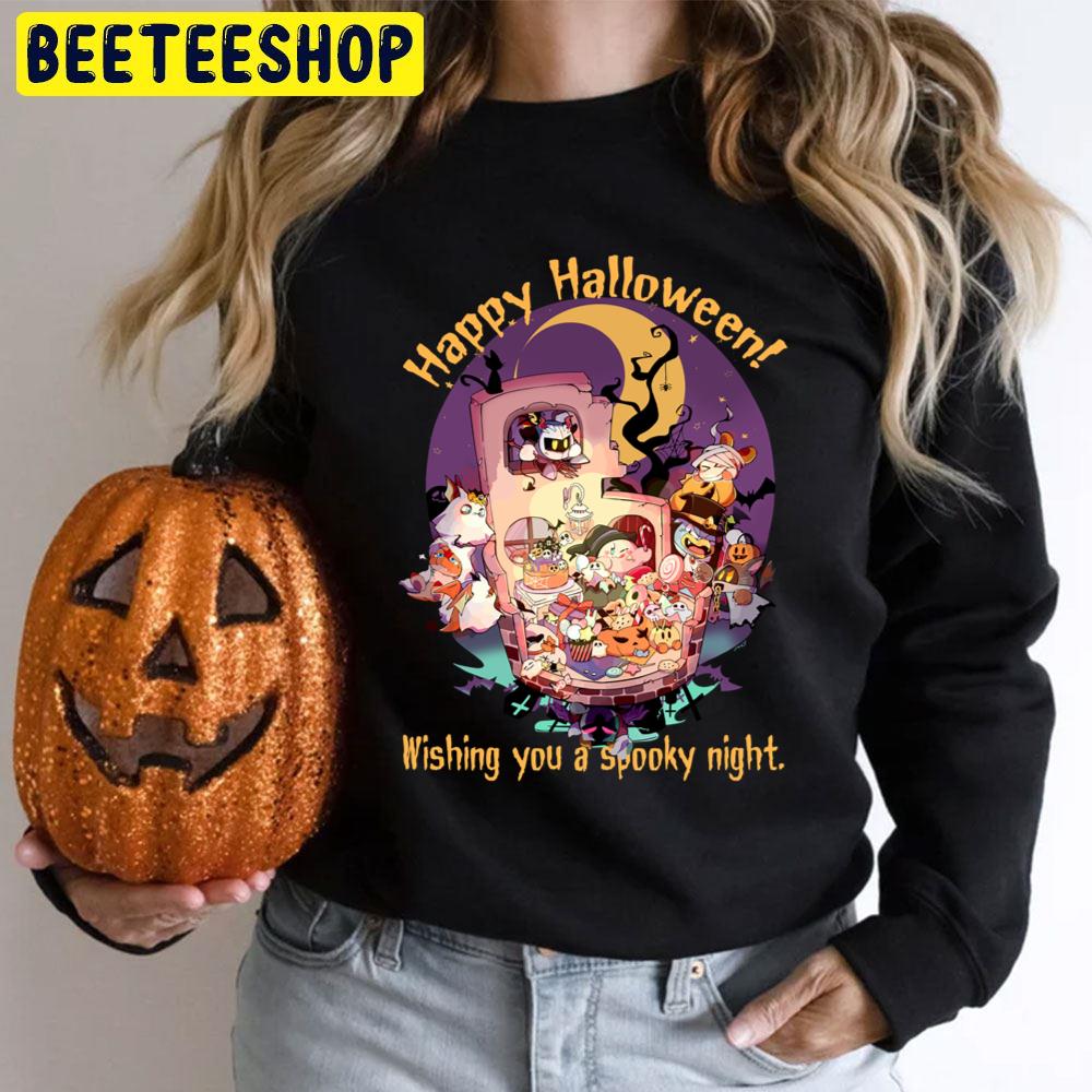 Kirby Halloween Wishing You A Spooky Night Trending Unisex T-Shirt Kirby Halloween Wishing You A Spooky Night Trending Unisex T-Shirt
