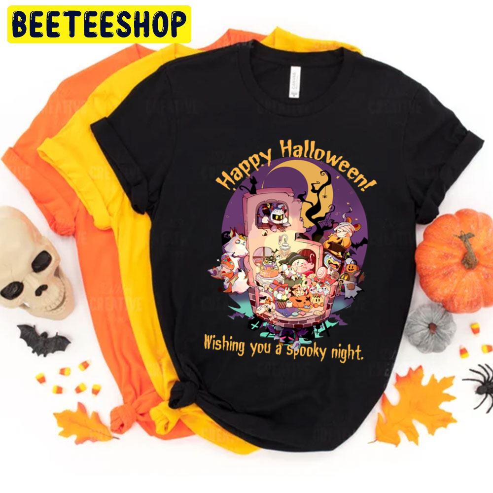 Kirby Halloween Wishing You A Spooky Night Trending Unisex T-Shirt Kirby Halloween Wishing You A Spooky Night Trending Unisex T-Shirt