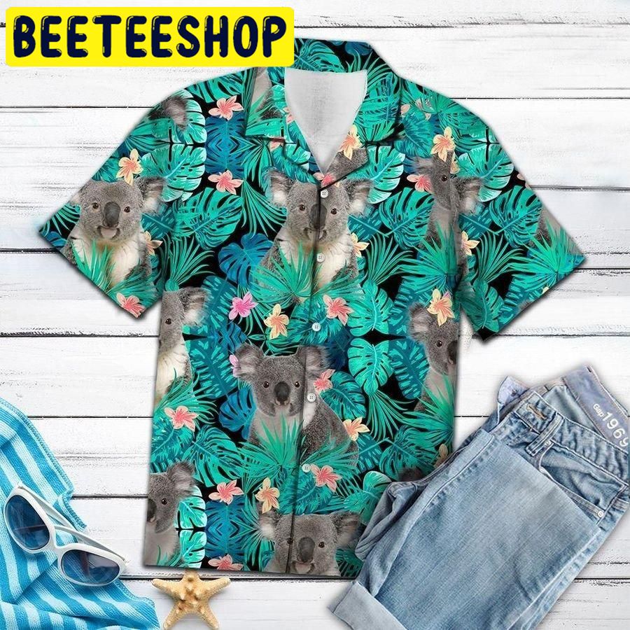 Koala Tropical Hawaiian Shirt Koala Tropical Hawaiian Shirt