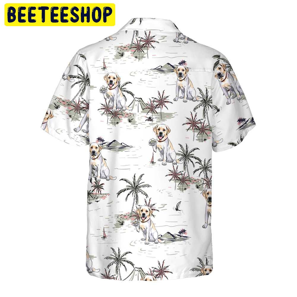 Labrador Retriever Tropical Pattern Dog Trending Hawaiian Shirt Labrador Retriever Tropical Pattern Dog Trending Hawaiian Shirt
