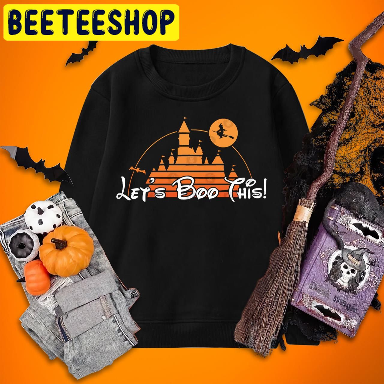 Lets Boo this Disneyland Halloween Trending Unisex T-Shirt Lets Boo this Disneyland Halloween Trending Unisex T-Shirt