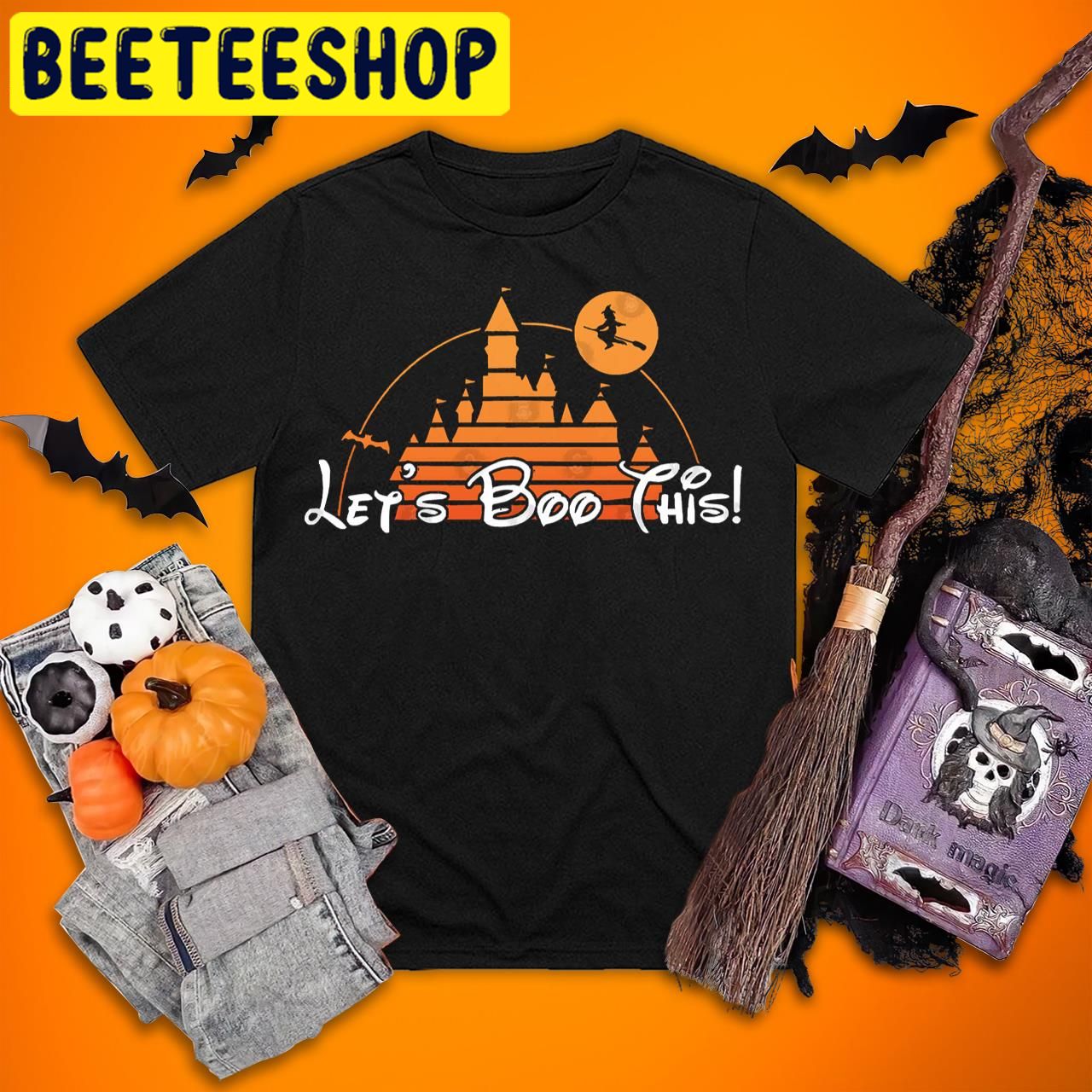 Lets Boo this Disneyland Halloween Trending Unisex T-Shirt Lets Boo this Disneyland Halloween Trending Unisex T-Shirt