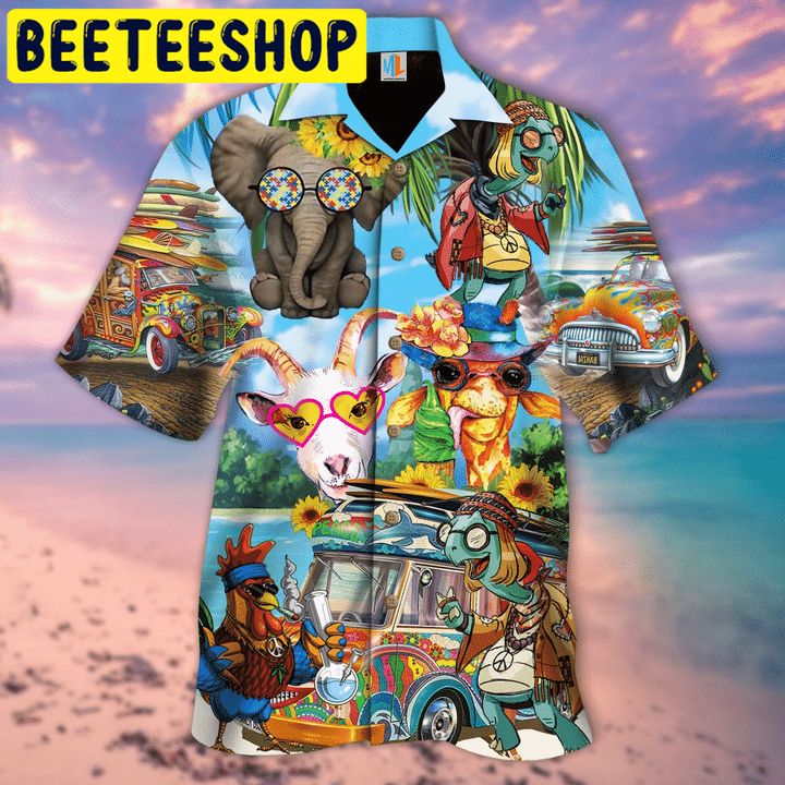 Let's Dance In The Sun Hippie Life Hawaiian Shirt Let's Dance In The Sun Hippie Life Hawaiian Shirt