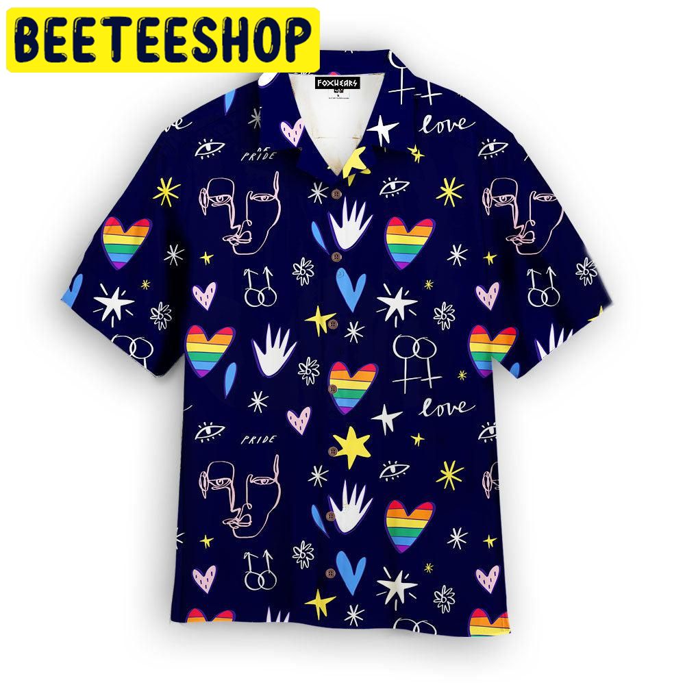 LGBT Pride Hawaiian Shirt LGBT Pride Hawaiian Shirt