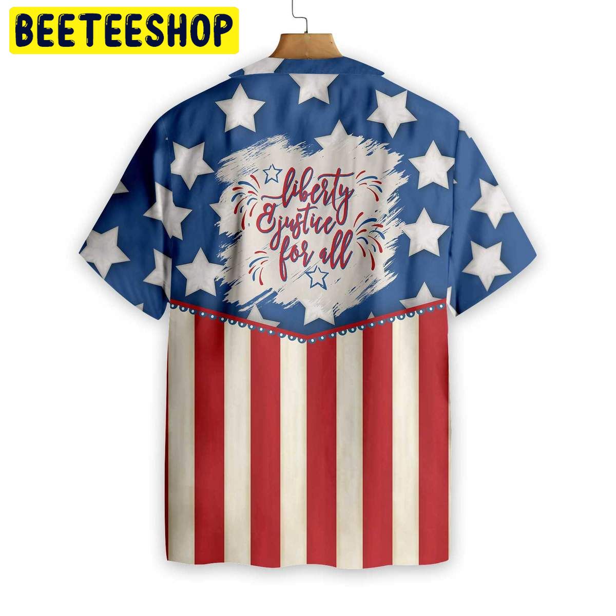 Liberty And Justice For All Trending Hawaiian Shirt Liberty And Justice For All Trending Hawaiian Shirt