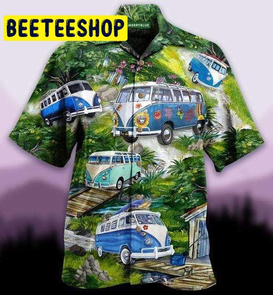 Life Is Best When You Are Camping Green Hawaiian Shirt Life Is Best When You Are Camping Green Hawaiian Shirt