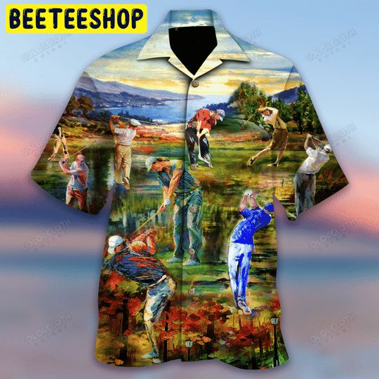 Life Is Short Swing Hard Golf Trending Hawaiian Shirt Life Is Short Swing Hard Golf Trending Hawaiian Shirt