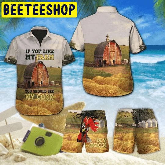 Like My Farm Hawaiian Shirt Like My Farm Hawaiian Shirt