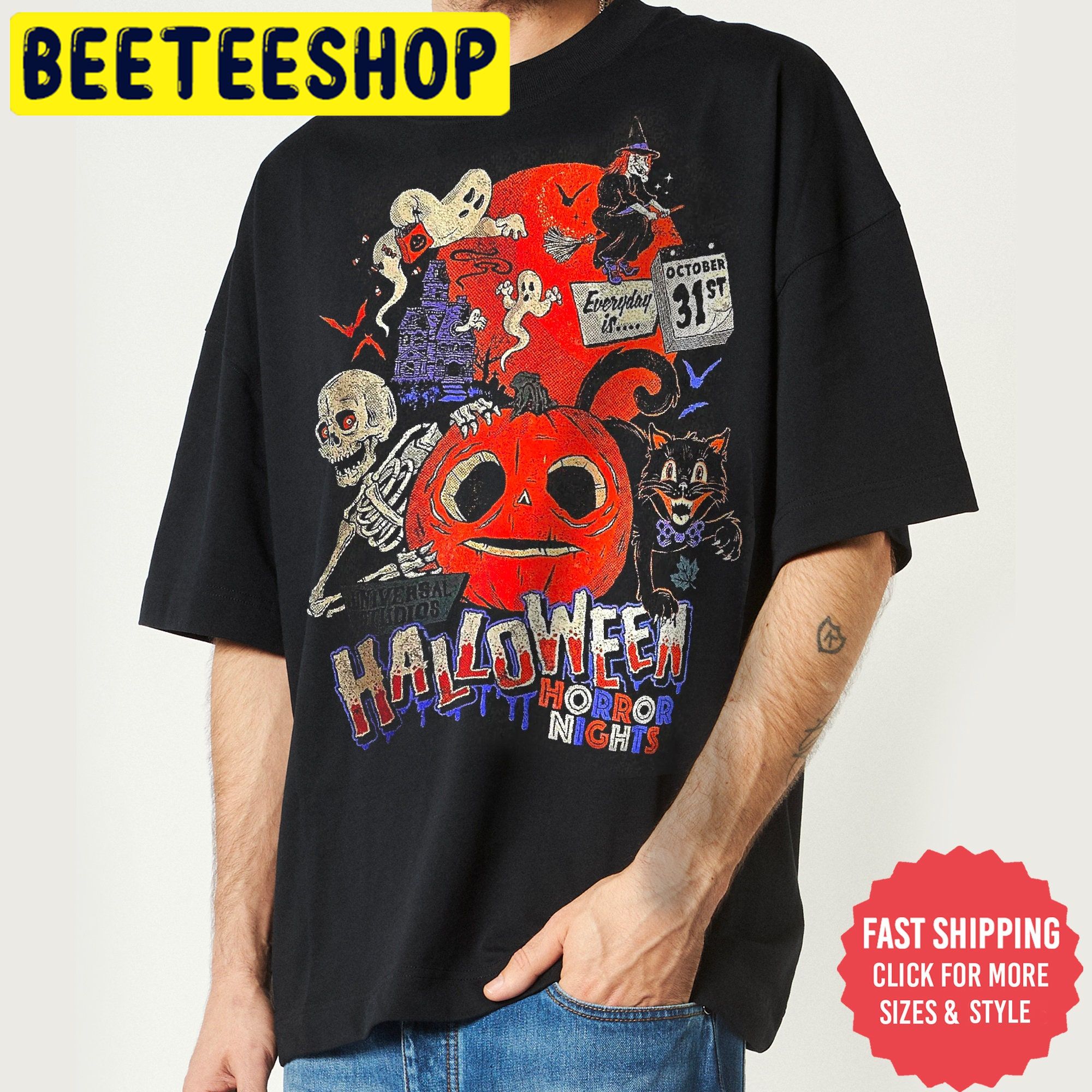 Lil Boo Halloween Horror Nights October 31 St Halloween Trending Unisex Shirt Lil Boo Halloween Horror Nights October 31 St Halloween Trending Unisex Shirt
