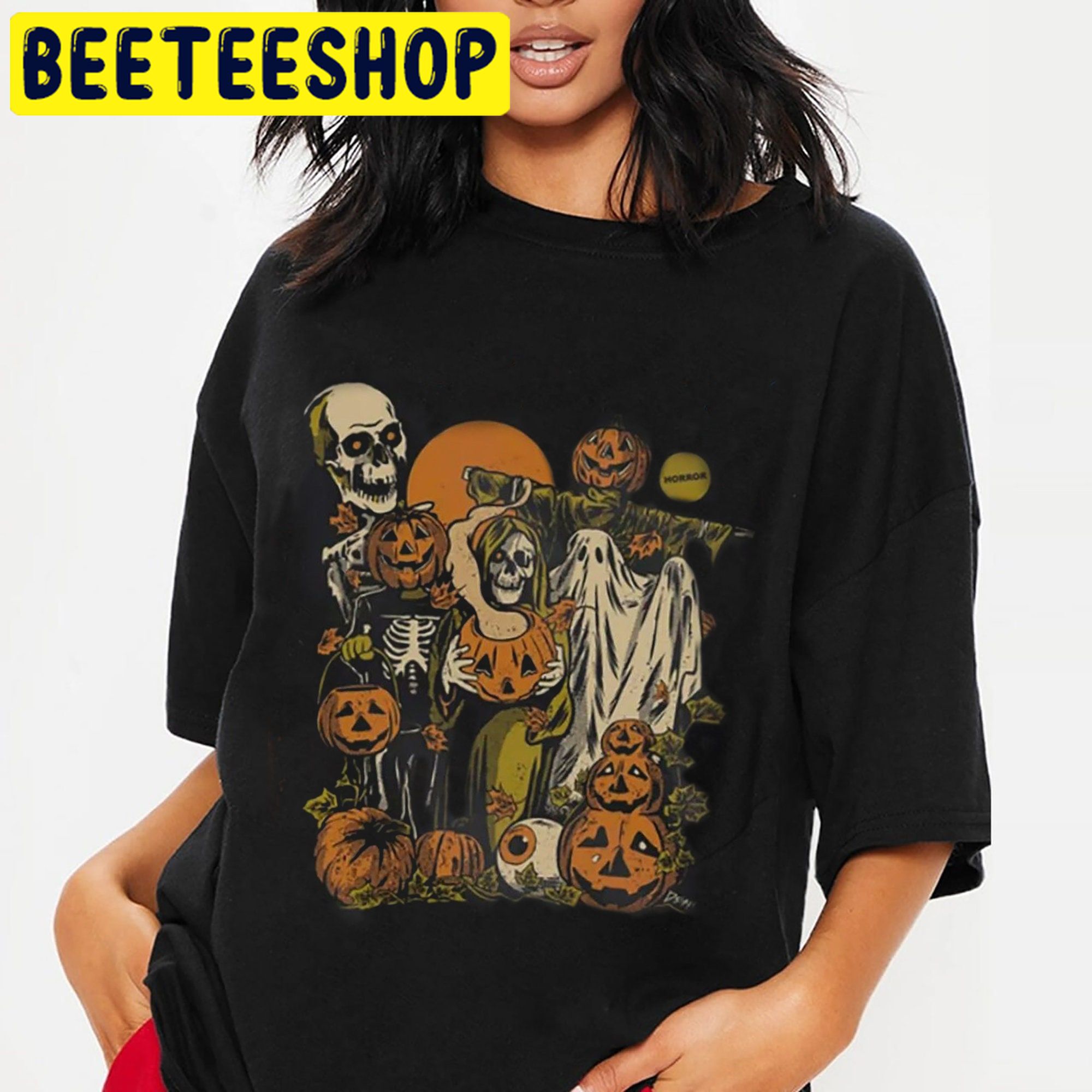 Lil Boo Halloween Horror Nights Vintage Halloween Trending Unisex Shirt Lil Boo Halloween Horror Nights Vintage Halloween Trending Unisex Shirt