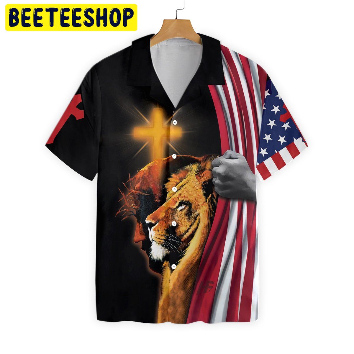 Lion And God Trending Hawaiian Shirt Lion And God Trending Hawaiian Shirt