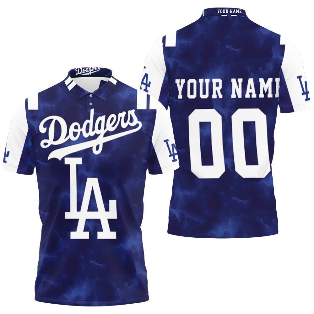 Los Angeles Dodgers Mlb Fan Personalized 3D All Over Print Polo Shirt Los Angeles Dodgers Mlb Fan Personalized 3D All Over Print Polo Shirt
