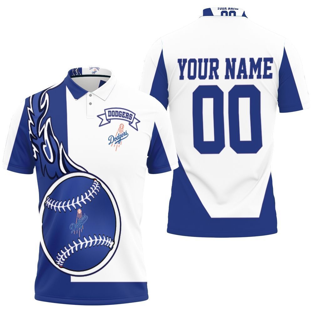 Los Angeles Dodgers Personalized 3D All Over Print Polo Shirt Los Angeles Dodgers Personalized 3D All Over Print Polo Shirt