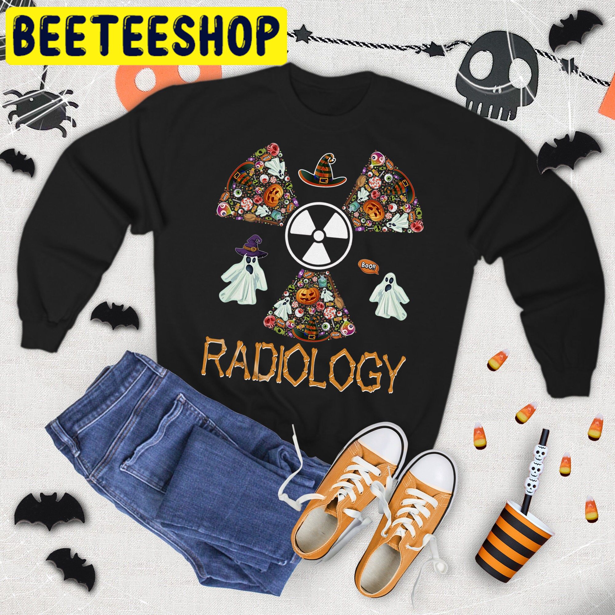 Love Radiology Halloween Trending Unisex Shirt Love Radiology Halloween Trending Unisex Shirt