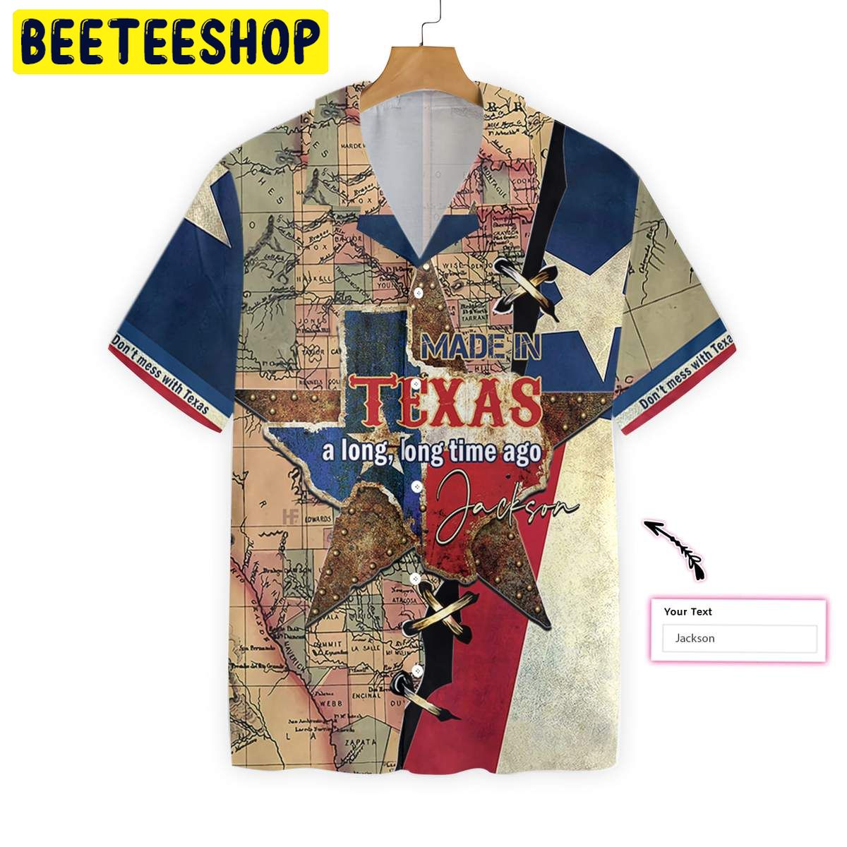 Made In Texas A Long, Long Time Ago Personalized Trending Hawaiian Shirt Made In Texas A Long, Long Time Ago Personalized Trending Hawaiian Shirt