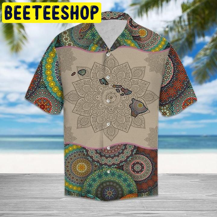 Mandala Hawaiian Shirt 3359 Mandala Hawaiian Shirt 3359