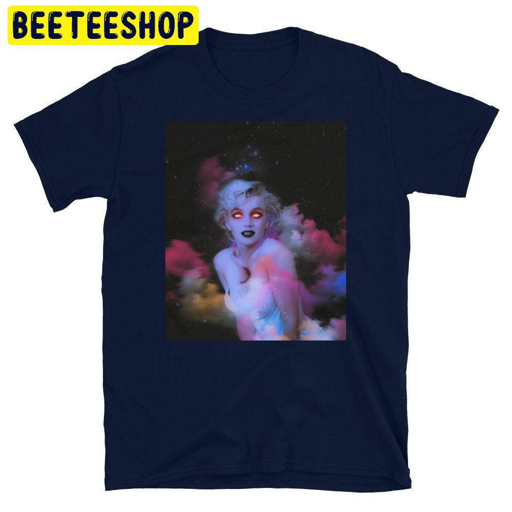 Marilyn Monroe Cosmic Retrowave Trending Unisex Shirt Marilyn Monroe Cosmic Retrowave Trending Unisex Shirt
