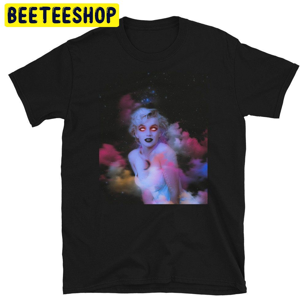 Marilyn Monroe Cosmic Retrowave Trending Unisex Shirt Marilyn Monroe Cosmic Retrowave Trending Unisex Shirt