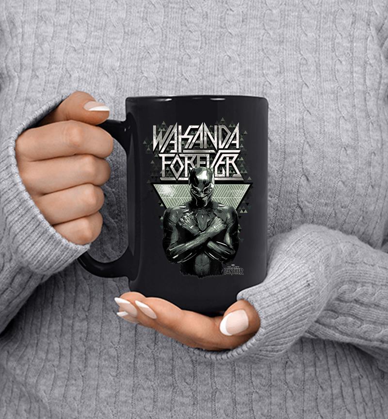 Marvel Black Panther Wakanda Forever Prism Mug Marvel Black Panther Wakanda Forever Prism Mug