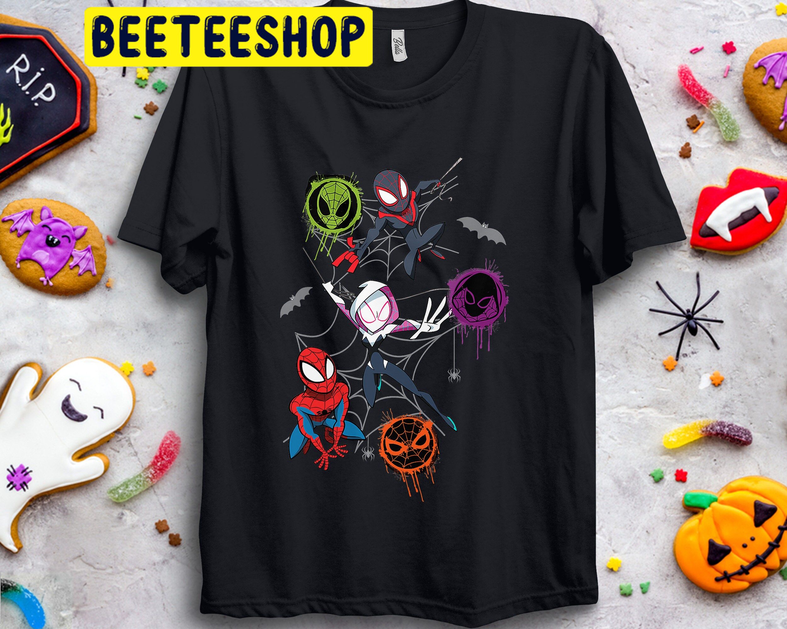 Marvel Spidey And His Amazing Friends Halloween Trending Unisex Shirt Marvel Spidey And His Amazing Friends Halloween Trending Unisex Shirt