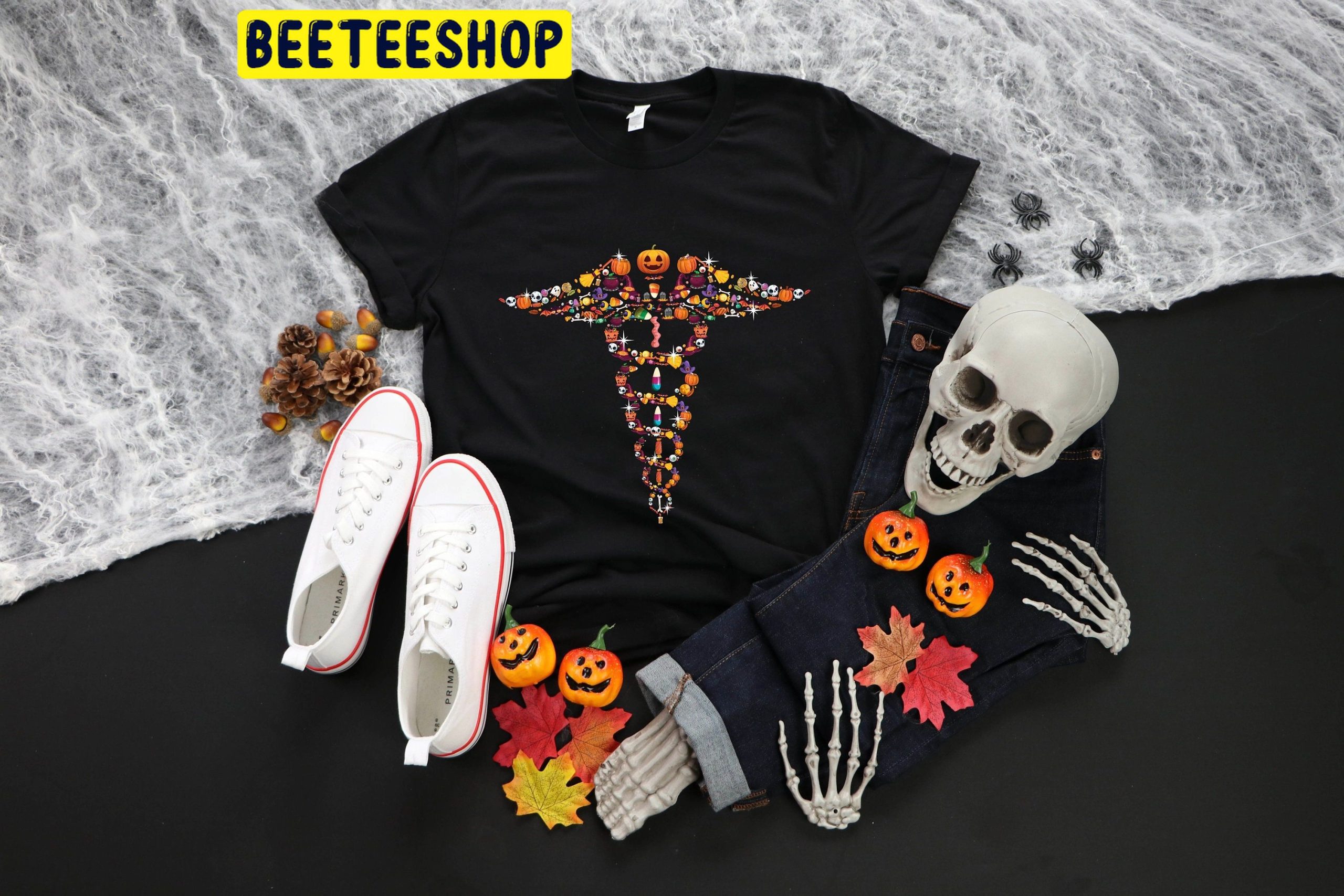 Medical Caduceus Halloween Trending Unisex Shirt Medical Caduceus Halloween Trending Unisex Shirt