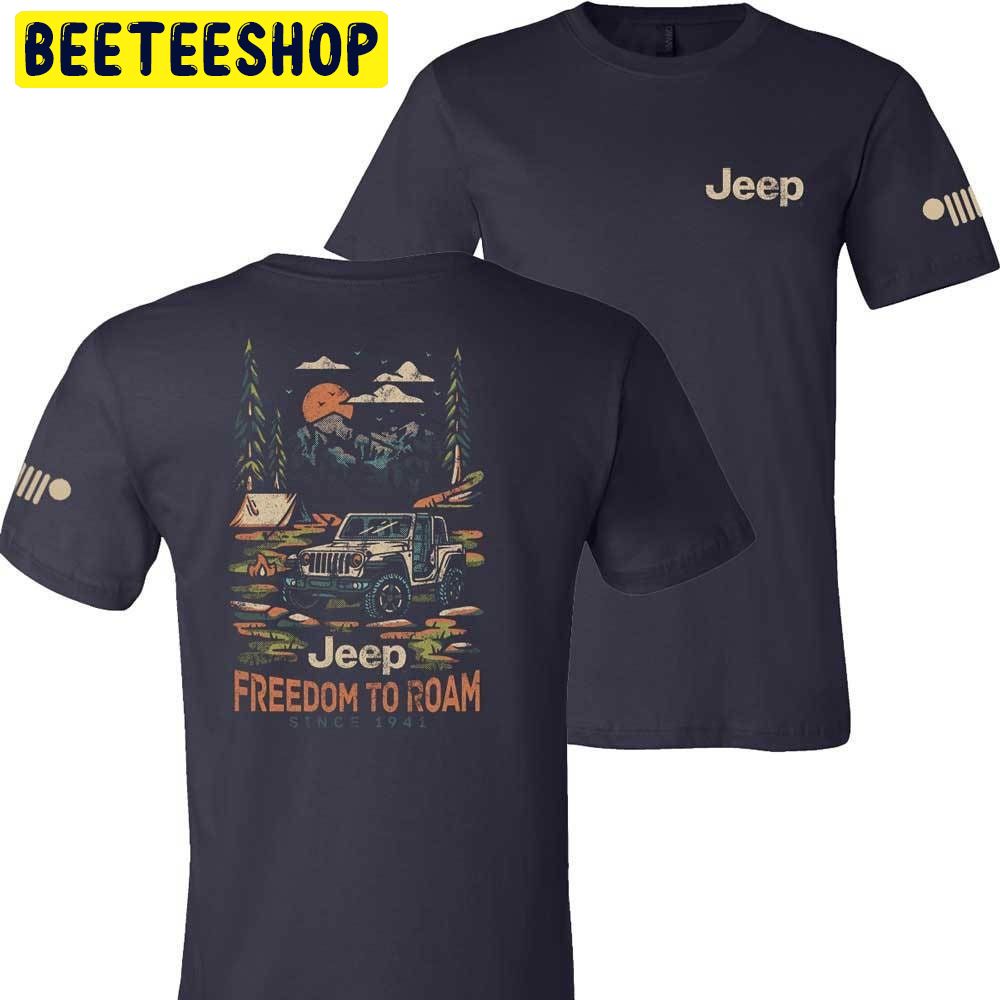 Mens Jeep® Freedom To Roam Trending Unisex Shirt Mens Jeep® Freedom To Roam Trending Unisex Shirt