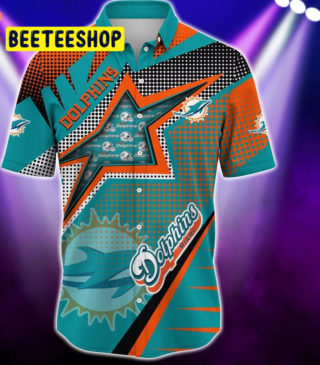 Miami Dolphins NFL Hawaiian 3D Shirt For Fan Hawaiian Shirt Miami Dolphins NFL Hawaiian 3D Shirt For Fan Hawaiian Shirt