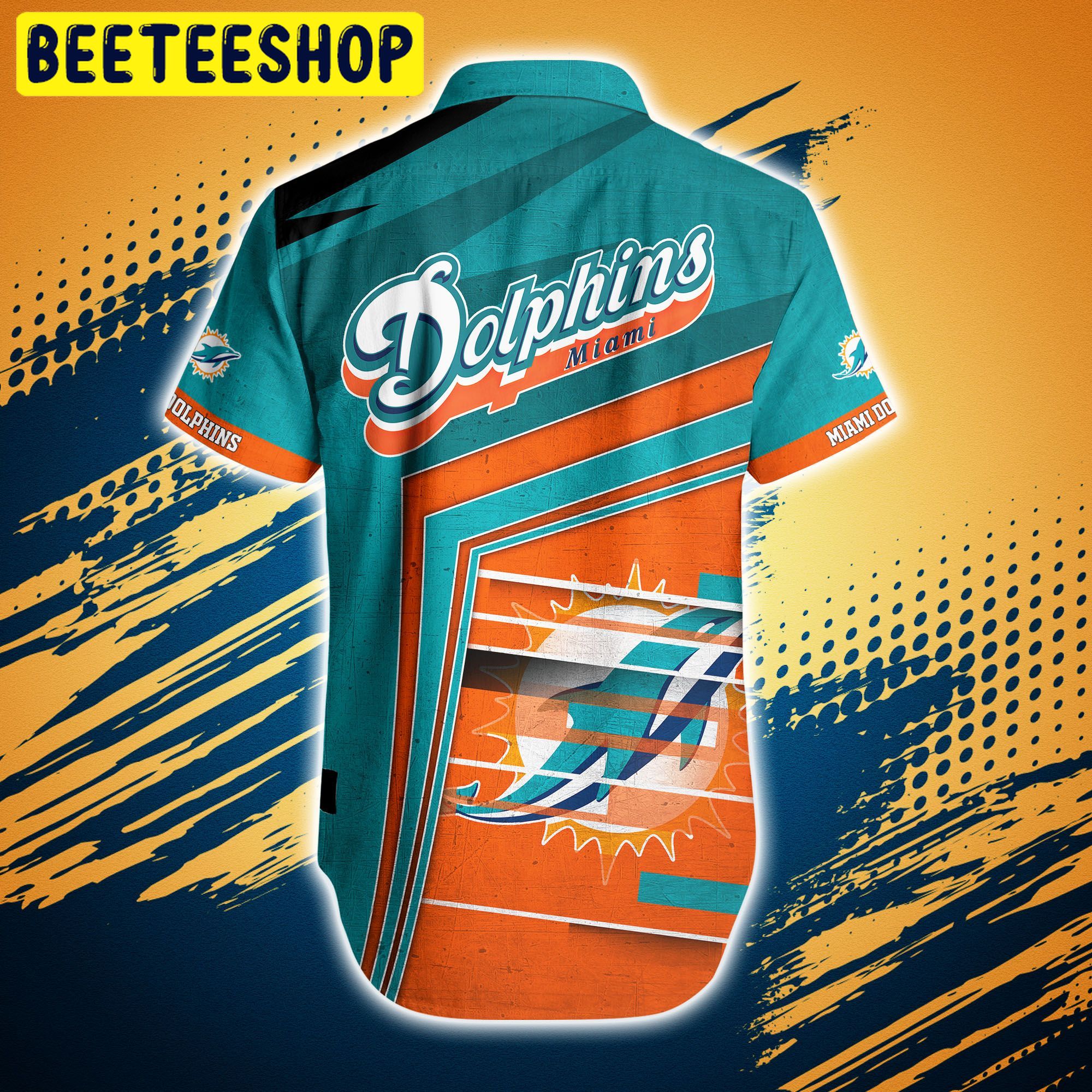 Miami Dolphins NFL Personalize Hawaiian Shirt New Style For This Summer Hawaiian Shirt Miami Dolphins NFL Personalize Hawaiian Shirt New Style For This Summer Hawaiian Shirt