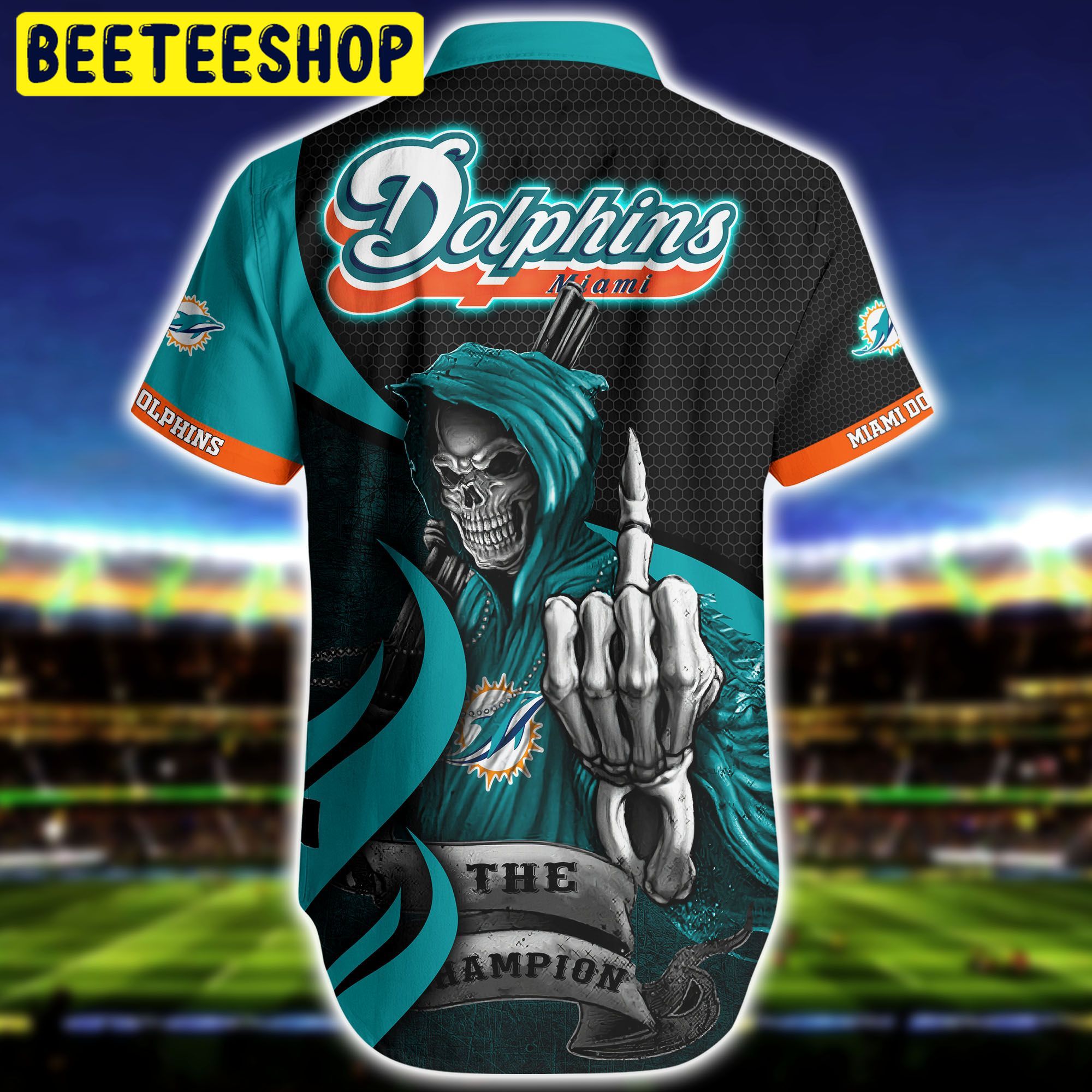 Miami Dolphins NFL & Short Style Summer 3D 01 Hawaiian Shirt Miami Dolphins NFL & Short Style Summer 3D 01 Hawaiian Shirt