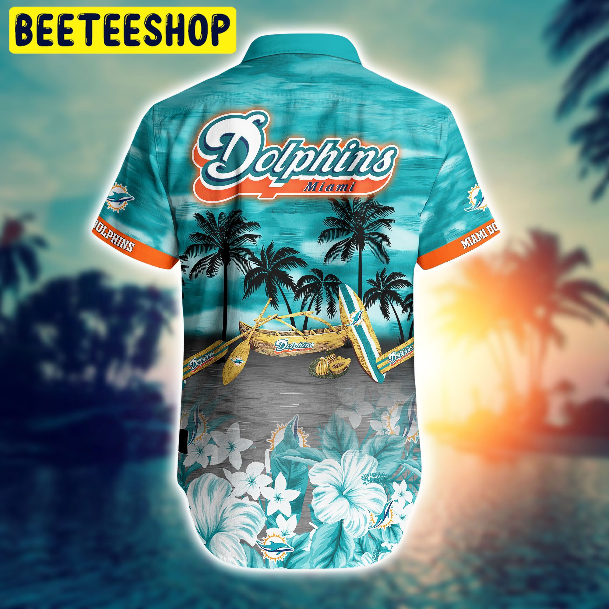 Miami Dolphins NFL Short T-shirt Lover New Summer Hawaiian Shirt Miami Dolphins NFL Short T-shirt Lover New Summer Hawaiian Shirt