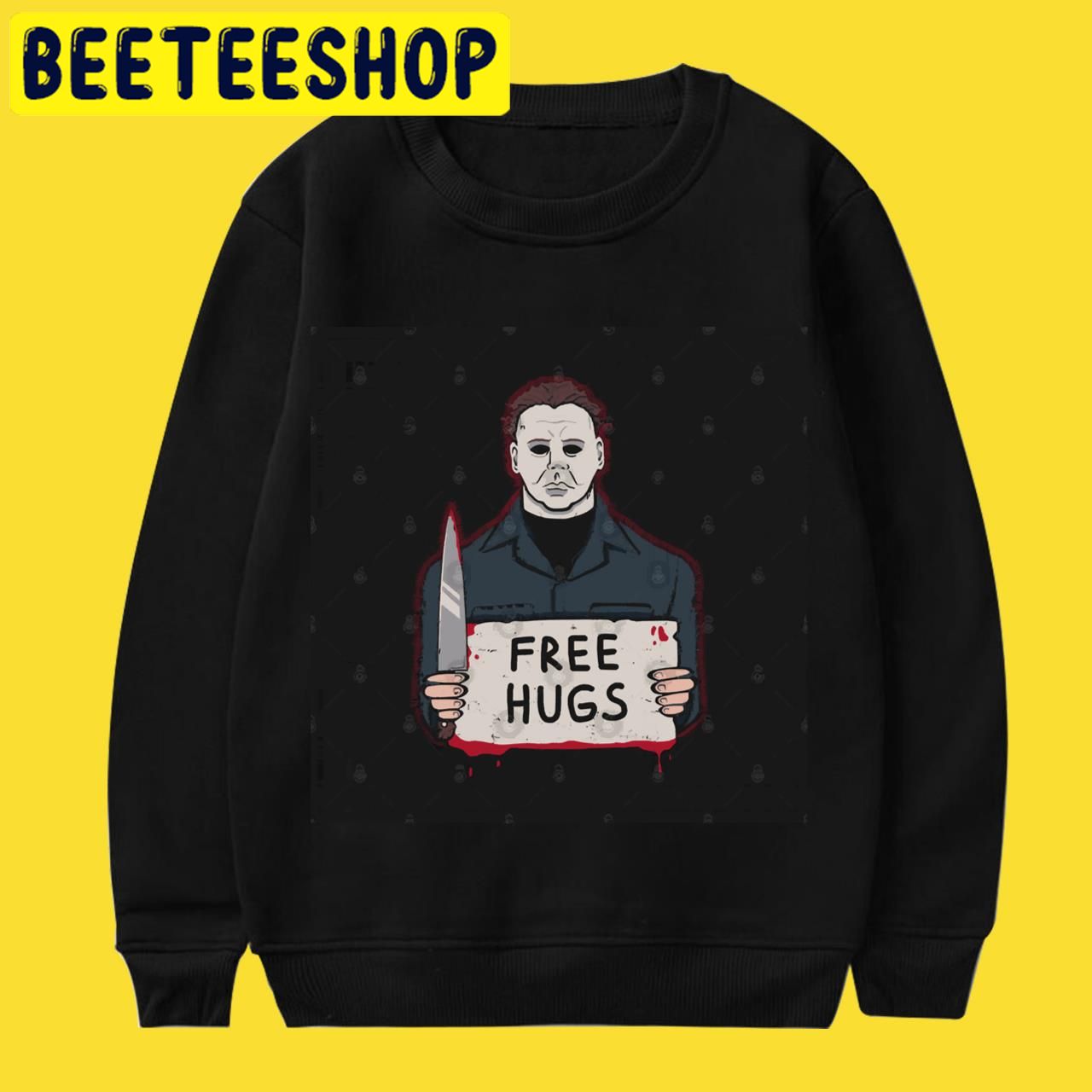 Michael Myers Free Hugs 2022 Halloween Trending Unisex T-Shirt Michael Myers Free Hugs 2022 Halloween Trending Unisex T-Shirt