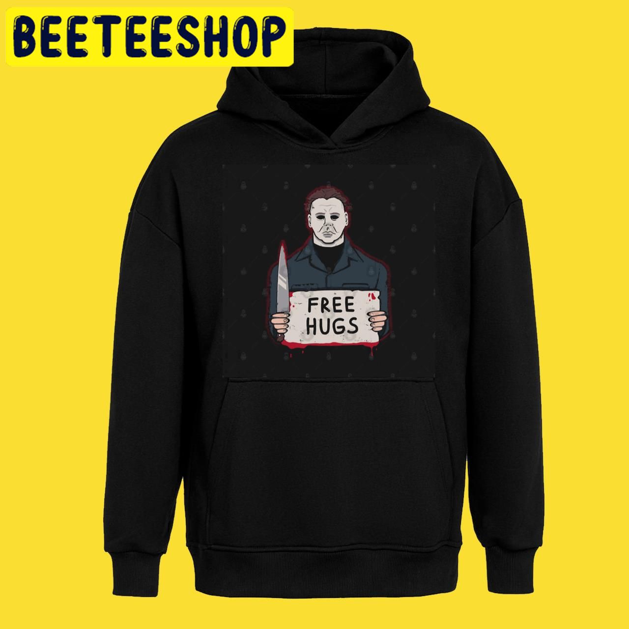 Michael Myers Free Hugs 2022 Halloween Trending Unisex T-Shirt Michael Myers Free Hugs 2022 Halloween Trending Unisex T-Shirt