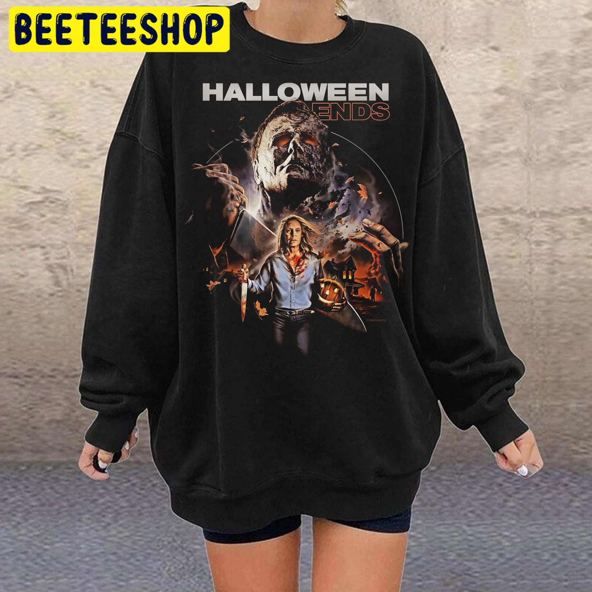 Michael Myers Halloween Ends 2022 Trending Unisex Shirt Michael Myers Halloween Ends 2022 Trending Unisex Shirt