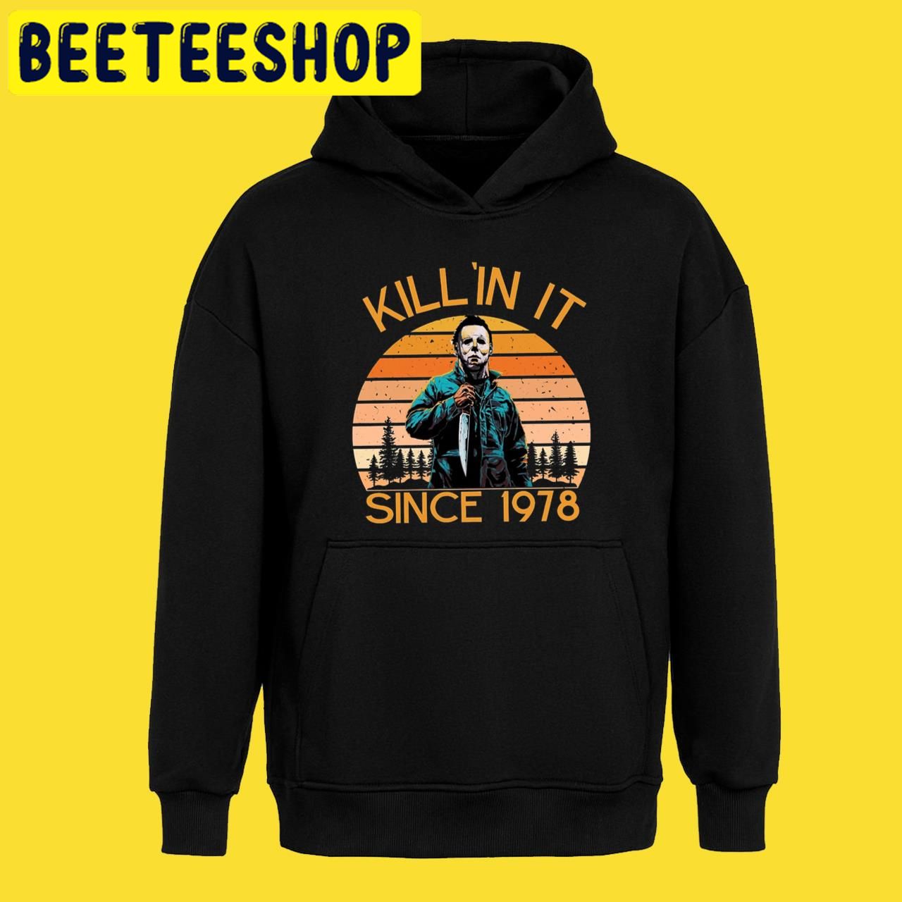 Michael Myers Killin It Happy Trick Or Treat Halloween Trending Unisex T-Shirt Michael Myers Killin It Happy Trick Or Treat Halloween Trending Unisex T-Shirt