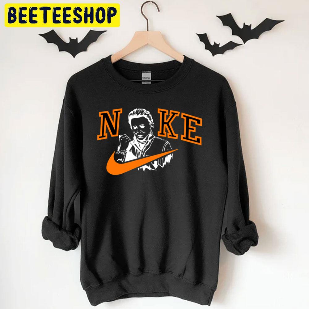 Michael Myers Nike Halloween Trending Unisex T-Shirt Michael Myers Nike Halloween Trending Unisex T-Shirt