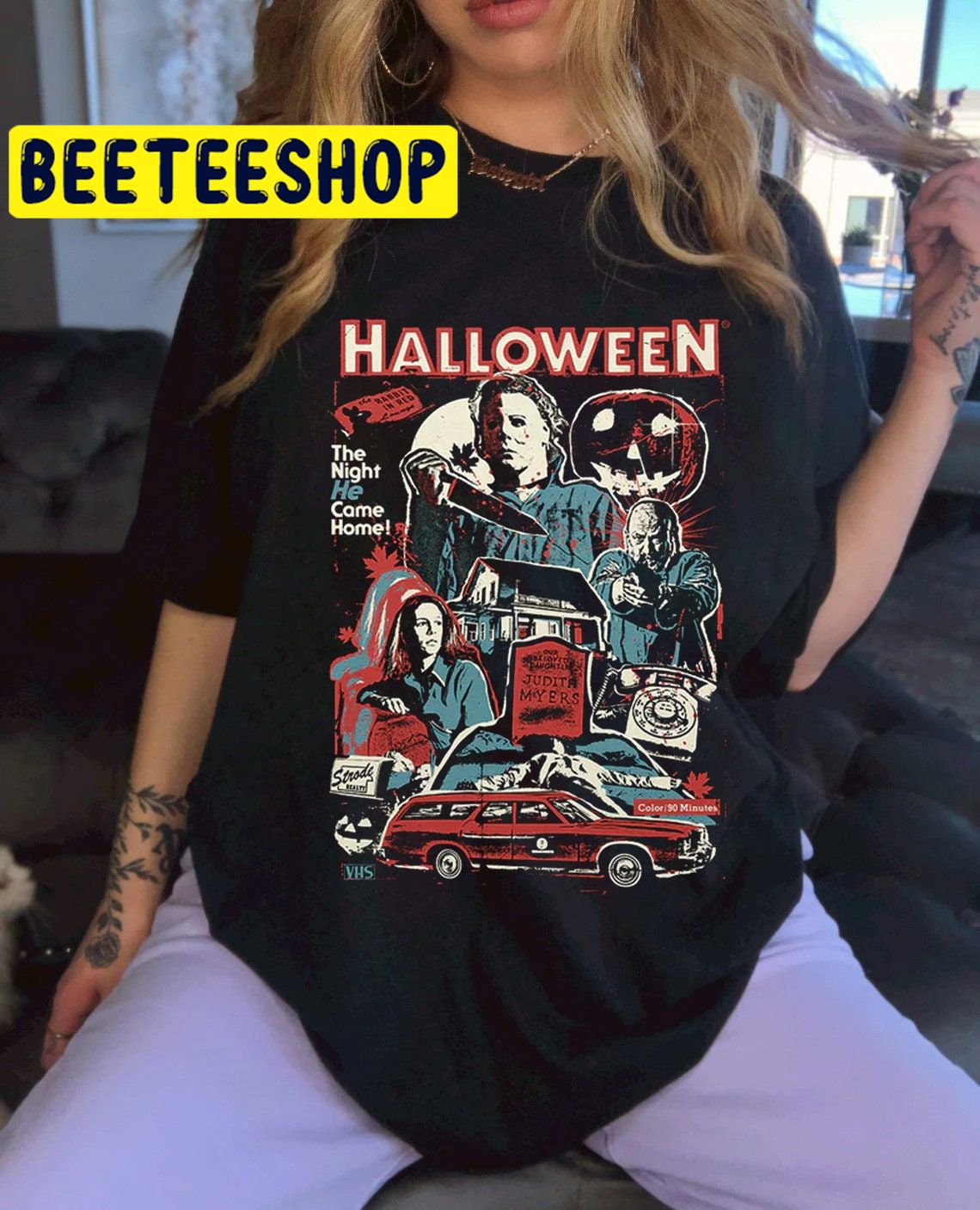 Michael Myers The Night He Came Home Halloween Trending Unisex Shirt Michael Myers The Night He Came Home Halloween Trending Unisex Shirt