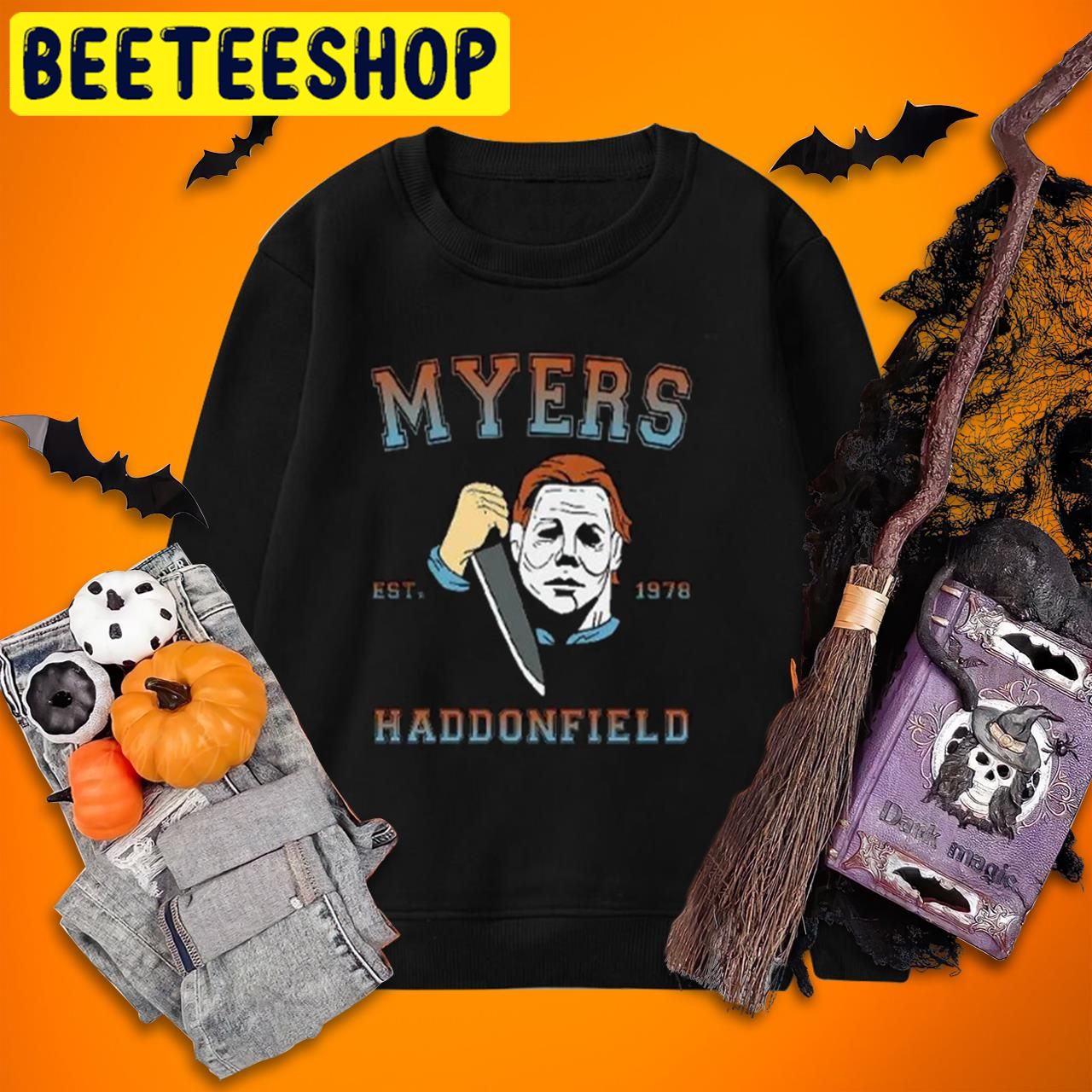 Micheal Myers 1978 Haddonfield Kills Halloween Trending Unisex T-Shirt Micheal Myers 1978 Haddonfield Kills Halloween Trending Unisex T-Shirt