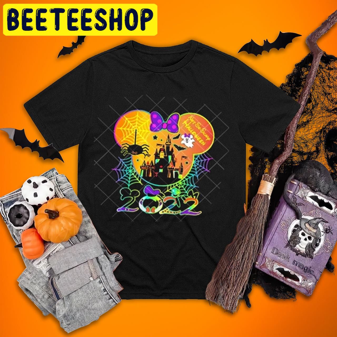 Mickey Mickey Not So Scary Halloween Trending Unisex T-Shirt Mickey Mickey Not So Scary Halloween Trending Unisex T-Shirt