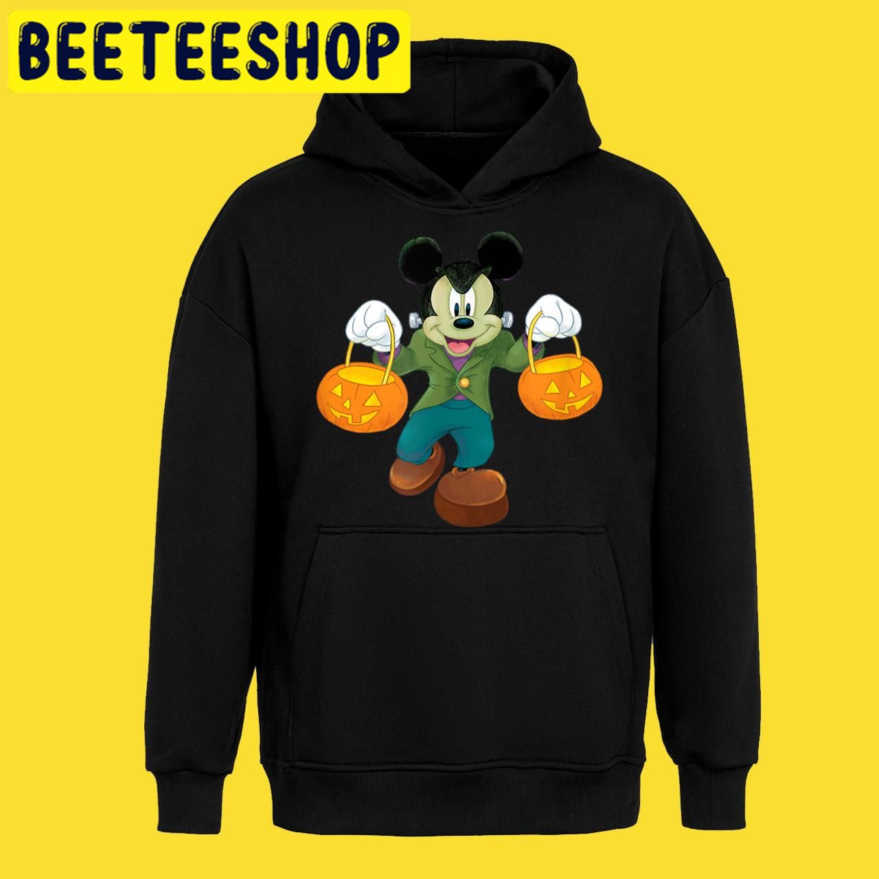 Mickey Mouse Frankenstein Halloween Trending Unisex T-Shirt Mickey Mouse Frankenstein Halloween Trending Unisex T-Shirt